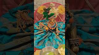 Kanha acha lagese🪈🦚krishna shyam laddugopal ytshorts shorts harekrishna vrindavan [upl. by Atiral]