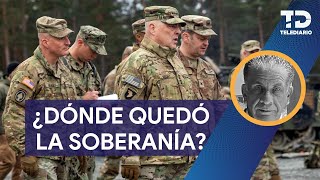 El Gobierno de México autoriza que entren militares de EU ¿quién los entiende [upl. by Gnuj]