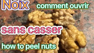 Comment ouvrir les noix facile Cerneaux de noix parfaits How to Open Walnuts Easy DIY [upl. by Lydon]