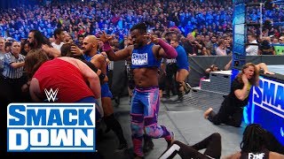 SmackDown Raw and NXT brawl rages into the night SmackDown Exclusive Nov 22 2019 [upl. by Mathis33]