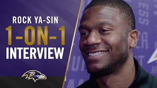 Rock YaSin Explains Why He Chose Ravens  Baltimore Ravens Interview [upl. by Htinek]