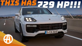 Porsches Green Monster 2024 Cayenne Turbo EHybrid Unveiled [upl. by Leanard]