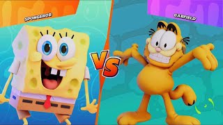 Nickelodeon AllStar Brawl SpongeBob vs Garfield [upl. by Nilyaj]