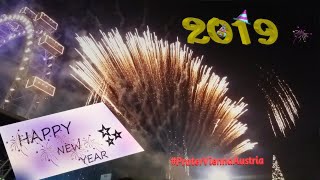 AMAZING FIREWORKS Display in Vienna Austria  Welcome 2019  Filipina Vlogger In Vienna [upl. by Ramaj]