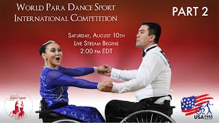 Dearborn 2024 International Para Dance Sport Competition Day 1 Part 2 of 9 [upl. by Nielsen]