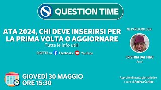 Tutorial terza fascia ATA 2024 chi deve inserirsi per la prima volta o aggiornare [upl. by Ahsinom]