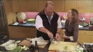 MARIO BATALI Cooks from The Italian Grill [upl. by Ylirama]