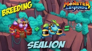 Monster Legends  How To Get Sealion [upl. by Iggam]