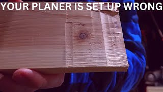 4 Tips to Eliminate ALL Snipe in Thickness Planers and [upl. by Jacobs165]