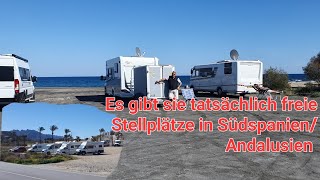 Es gibt tatsächlich freie Wohnmobilstellplätze in SüdspanienAndalusien Tolle Stellplätze am Meer [upl. by Etterual]