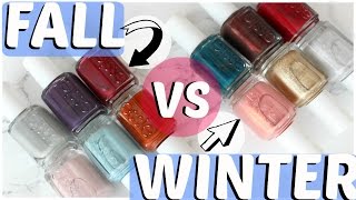 Essie Fall VS Winter 2016 Collections Review  Swatches  JennyClaireFox [upl. by Amaleta]