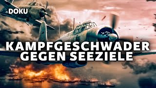 Kampfgeschwader gegen Seeziele 2Weltkrieg Originalaufnahmen 2 Weltkrieg seltenes Archiv [upl. by Burgess]