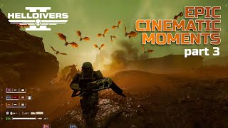 Helldivers 2 Cinematic Epic Moments Part3 [upl. by Fairfield510]