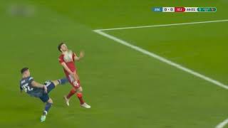 Granit Xhaka straight red card against Liverpool [upl. by Shugart926]