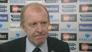 Bolton 31 West Ham Gary Megson 151209 [upl. by Arik]