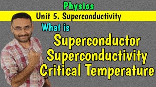 What is Superconductivity Superconductor Critical Temperature PHYSICS BEBtech 1st year [upl. by Sonafets]