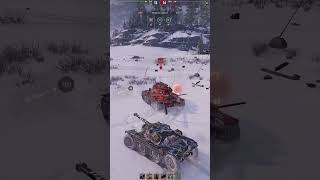 Panhard EBR 105 video in Ultra HD 4K World of Tanks most craziest 1v5 you will ever seen Shorts 5 [upl. by Orit669]