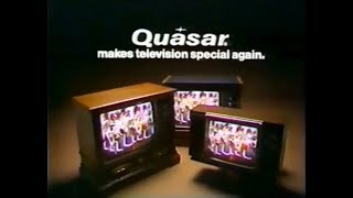 Quasar TV Set Commercial Joyce Bulifant 1977 [upl. by Ayocal414]