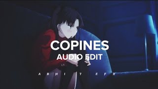 Copines  Aya Nakamura  Edit Audio  No Copyright [upl. by Onder]