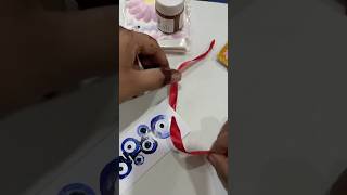 Evil eye book marker idea art diy craft [upl. by Senecal]