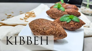 KibbehKebbah  Authentic lebanese recipe  كبة‎  കിബ്ബ [upl. by Eak]