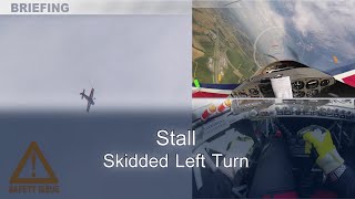 Stall  Skidded Left Turn [upl. by Marybella737]