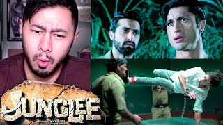 JUNGLEE  Vidyut Jammwal  Trailer Reaction [upl. by Alyl]