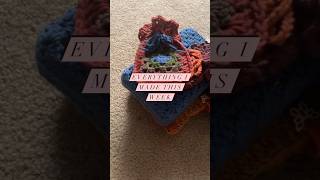 Everything I Crocheted in a Week crochet crochetideas [upl. by Klecka]