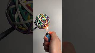 Lighter vs Rubber Ball 🔥 [upl. by Remliw]