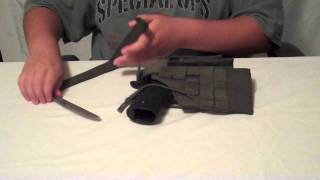 Condor ambidextrous tactical pistol holster Review 1911 version [upl. by Placido680]