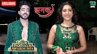 krushal Ahuja amp Hiba Nawab Spotted For Star Parivar Award 2024  Buzzzooka Exclusive [upl. by Bhayani]