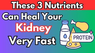 Revitalize Your Kidneys 3 Nutrients Doctors Don’t Want You to Miss [upl. by Mabel]