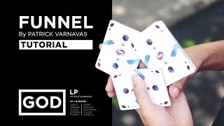 Tutorial FUNNEL by Patrick Varnavas  GOD LP  Cardistry Touch [upl. by Donaugh577]