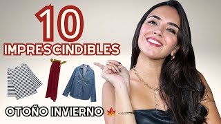 🍂10 Prendas IMPRESCINDIBLES para OtoñoInvierno que Toda Mujer Debe Tener Motf amp Voghion Haul [upl. by Odlanra]