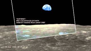 NASAs LRO Brings Earthrise to Everyone [upl. by Einaffets193]