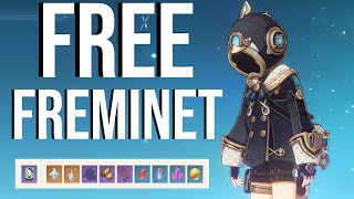 Free Freminet Primo Gems and Pet Genshin Impact News [upl. by Grannia]