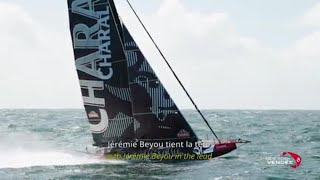 CHARAL Jeremie Beyou 3rd in the New YorkVendee IMOCA Transat Race Report and Interview Jeremie [upl. by Attlee]