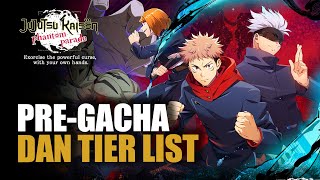 Gacha Sebelum Rilis dan Tier List  Jujutsu Kaisen Phantom Parade AndroidiOS jujutsukaisen jrpg [upl. by Perrins]