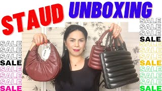 STAUD UNBOXING HAUL SAMPLE SALE 2022 [upl. by Leahcar]