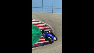 Weird Situation after Blind Corner at Laguna Seca [upl. by Ibbor]