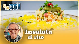 Insalata di riso  Si fa così  Chef BRUNO BARBIERI [upl. by Ylyl]