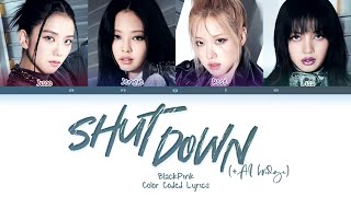 BLACKPINK  Shut Down  AI bridge by kyontheprize  Color Coded Lyrics ANGIE STAR [upl. by Inalak]