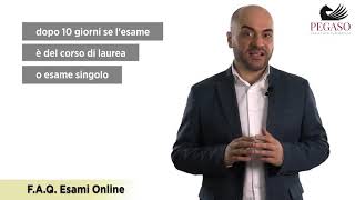 Le domande più frequenti sugli esami online Pegaso [upl. by Rosenberg]