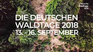 Trailer 2 zu den Deutschen Waldtagen 2018 [upl. by Goto]