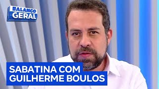 Assista à íntegra da entrevista com Guilherme Boulos candidato do PSOL à Prefeitura de SP [upl. by Ellecrag]