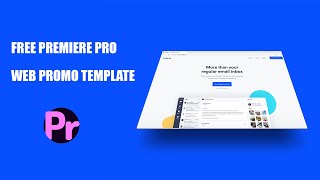 Free Premiere Pro Web Promo Template  Premiere Pro Free Template Downloads [upl. by Vinaya]