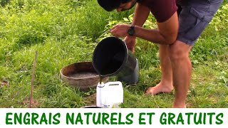 ENGRAIS ET AMENDEMENTS NATURELS ET GRATUITS [upl. by Estele]