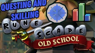 Day 2 Of Questing Spree In Old School Runescape [upl. by Aicxela]