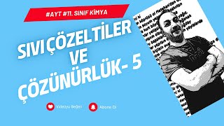 ÇÖZÜNÜRLÜK 5 çözünürlüğe etki eden faktörler sıcaklık basınç meb miray ortak iyon etkisi [upl. by Stier981]