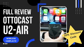 Ottocast U2Air Wireless Carplay Adapter  Full Review  Setup and Boot Time Test [upl. by Yaniv]